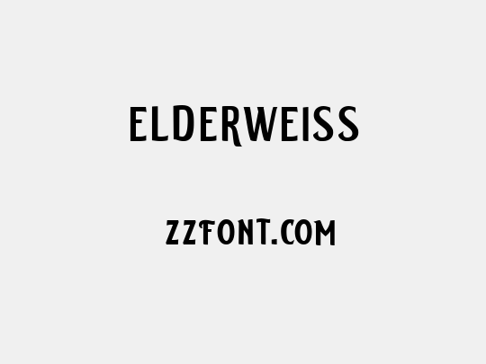 ELDERWEISS