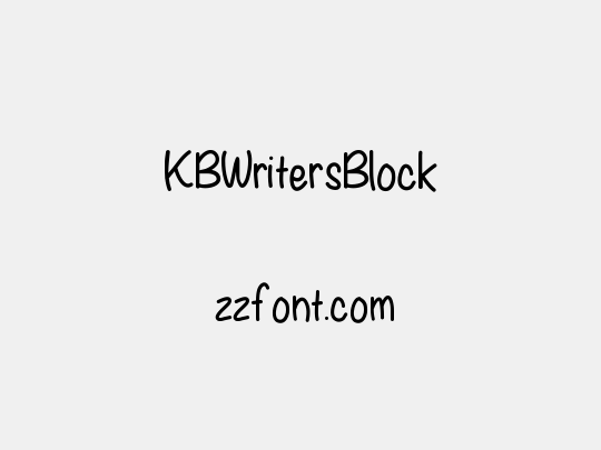 KBWritersBlock