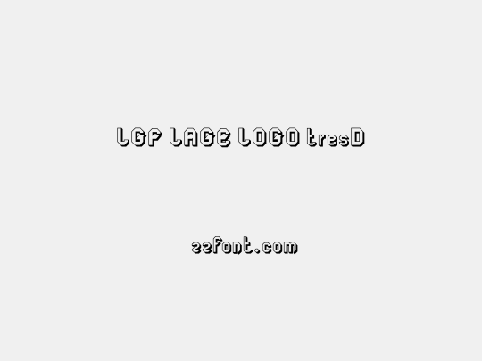 LGF LAGE LOGO tresD