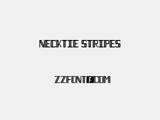 Necktie Stripes