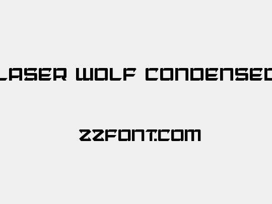 Laser Wolf Condensed