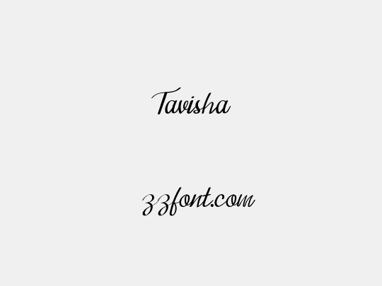 Tavisha