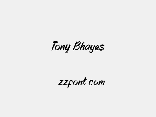 Tony Bhages