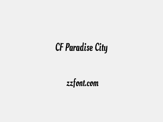 CF Paradise City