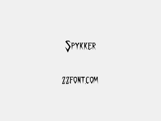 Spykker
