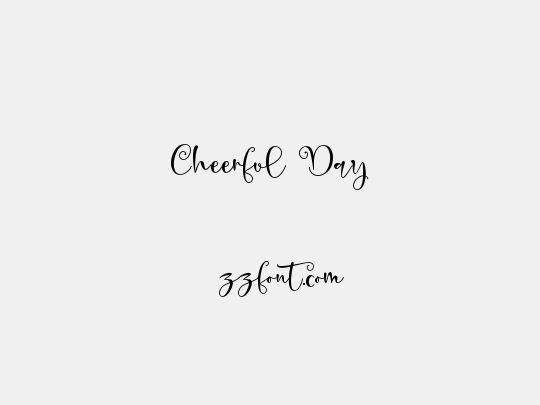 Cheerful Day