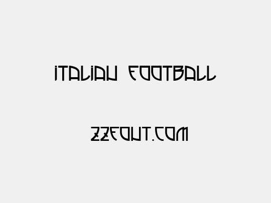 Italian Football
