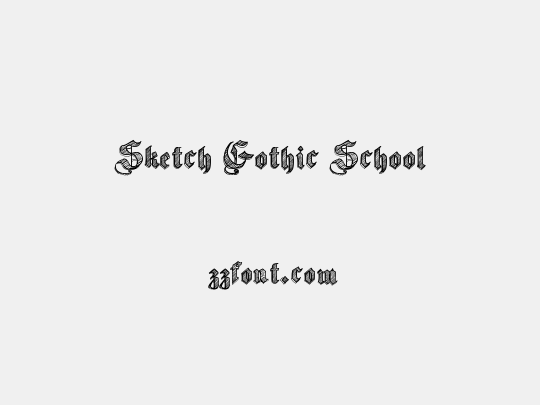 Sketch Gothic School