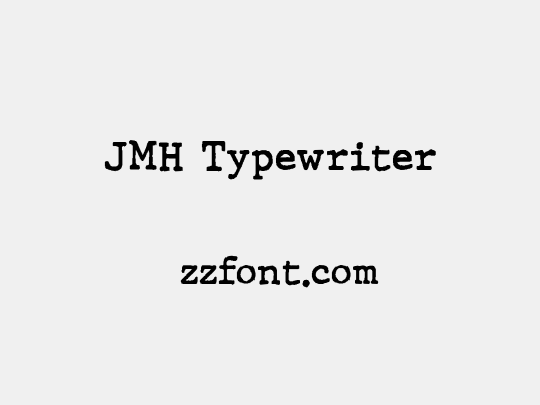 JMH Typewriter