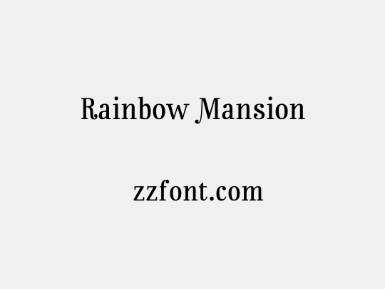 Rainbow Mansion