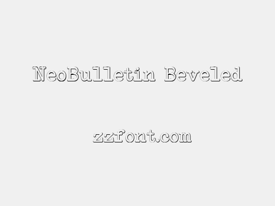 NeoBulletin Beveled