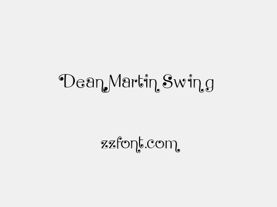 Dean Martin Swing