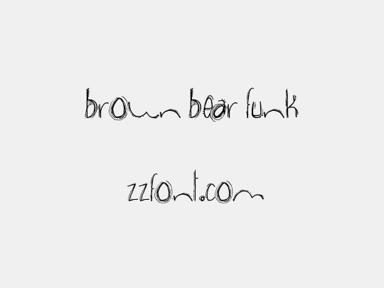 brown bear funk
