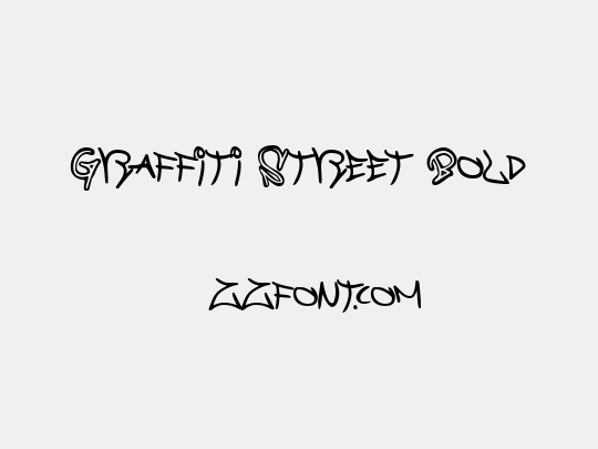Graffiti Street Bold