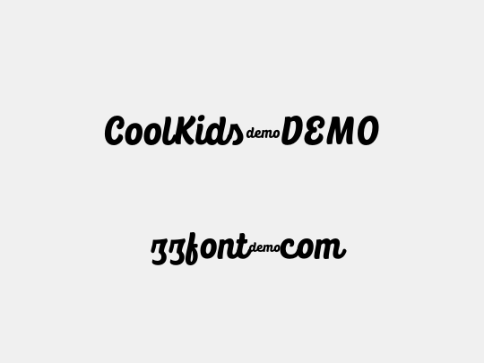 CoolKids-DEMO