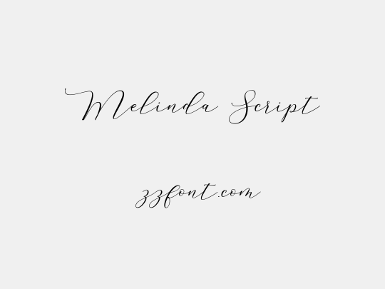 Melinda Script