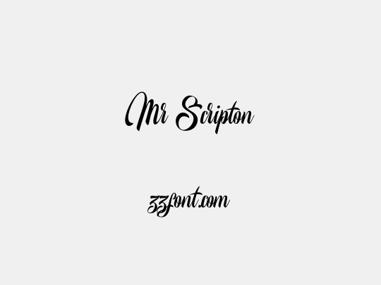 Mr Scripton