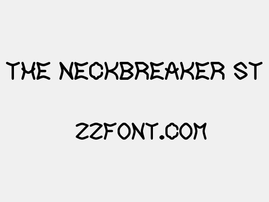 The Neckbreaker St