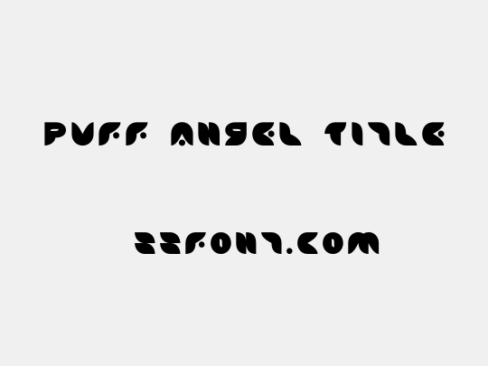 Puff Angel Title