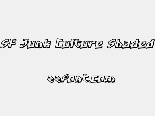 SF Junk Culture Shaded