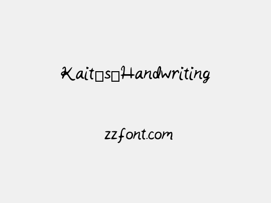 Kait_s_Handwriting