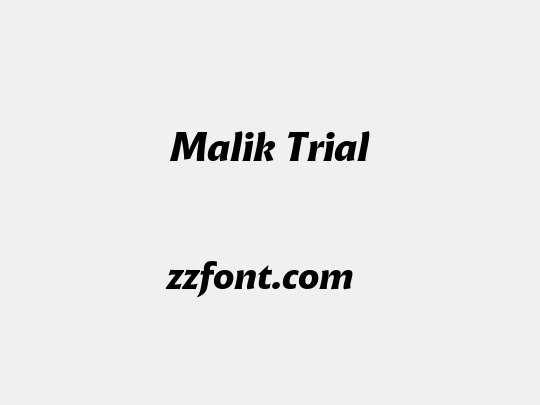 Malik Trial
