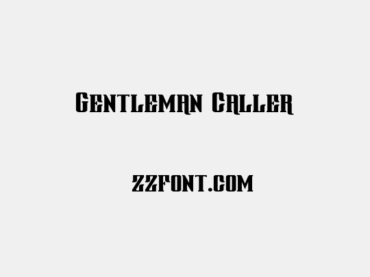 Gentleman Caller