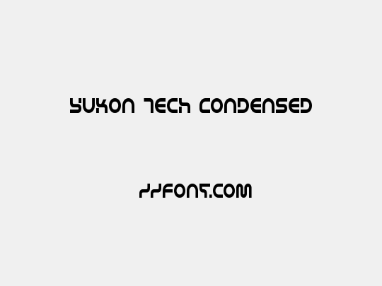 Yukon Tech Condensed