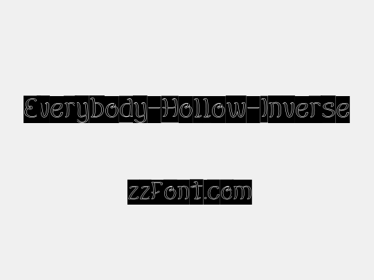 Everybody-Hollow-Inverse