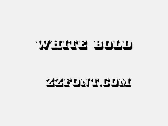 White Bold