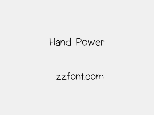 Hand Power