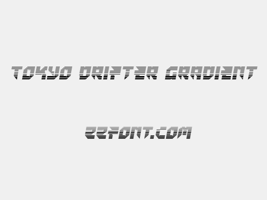 Tokyo Drifter Gradient