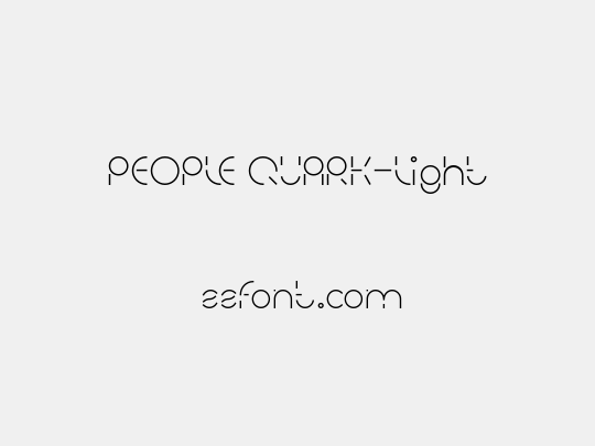PEOPLE QUARK-Light