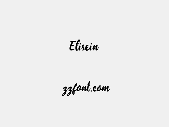 Elisein