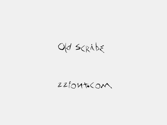 Old Scribe