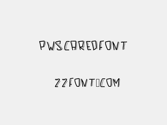 PWScaredFont