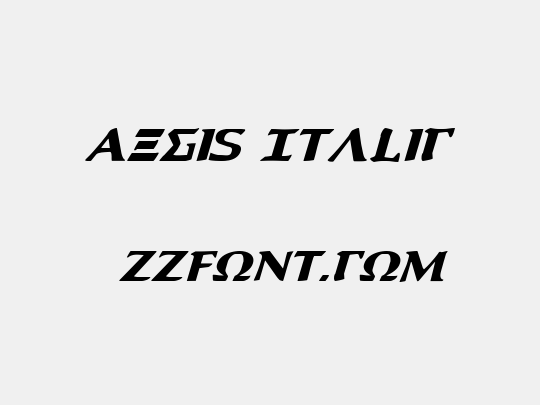 Aegis Italic