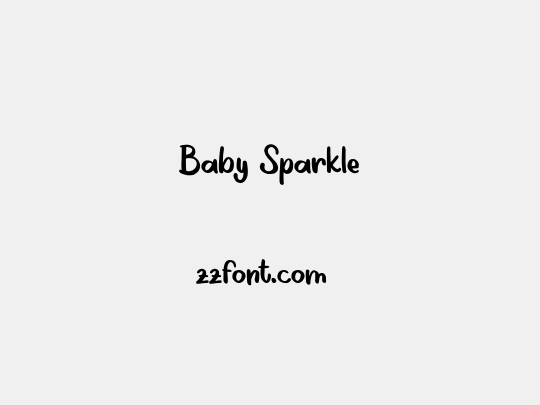 Baby Sparkle