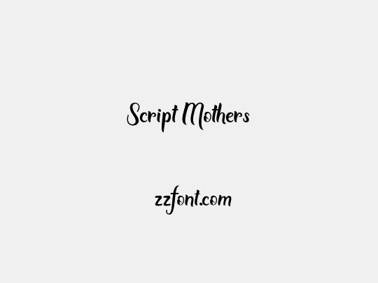 Script Mothers