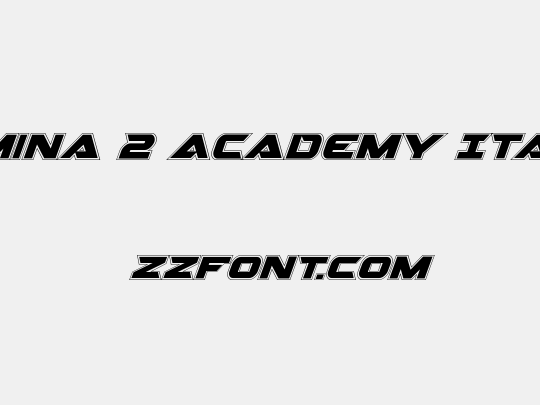 Gemina 2 Academy Italic
