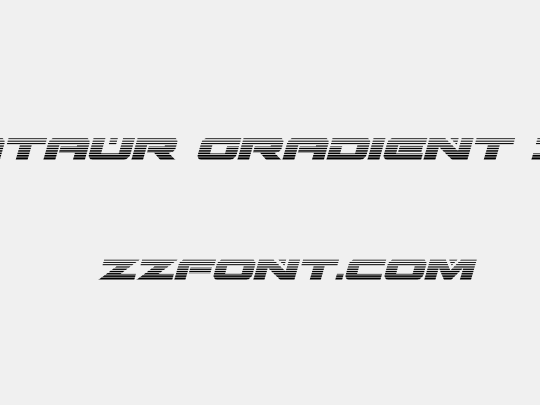 Predataur Gradient Italic