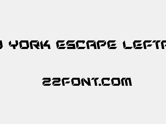 New York Escape Leftalic