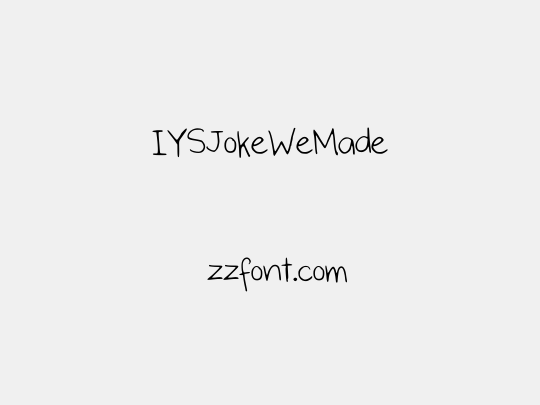 IYSJokeWeMade