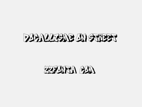 DOCALLISME ON STREET
