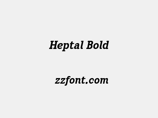 Heptal Bold
