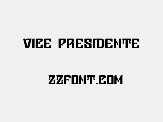 Vice Presidente