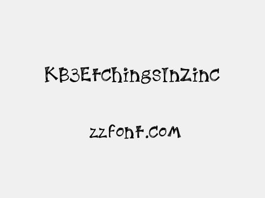 KB3EtchingsInZinc