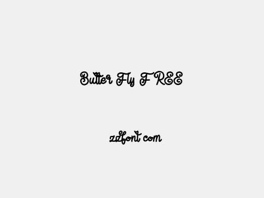 Butter Fly FREE