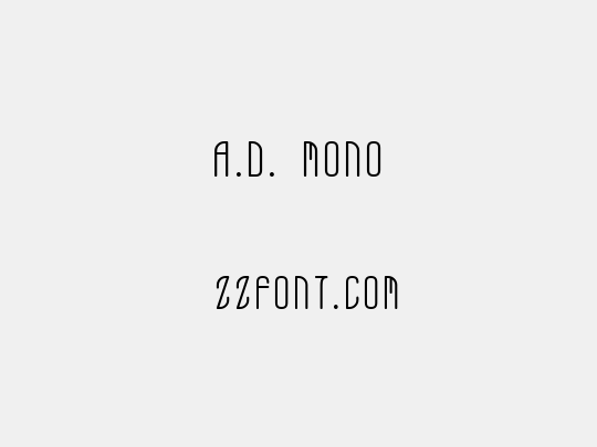 A.D. MONO