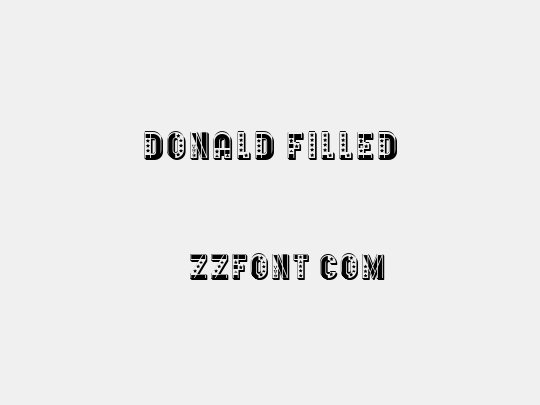 Donald Filled